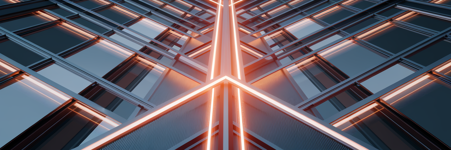 Abstract visual of secure payment processing.